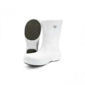 BOTA EVA COM BIQUEIRA ANTIDERRAPANTE BRANCO REF BB86